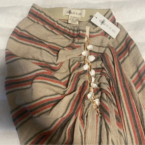 NWT Just Bee Queen Tulum Ruched High-Low Skirt - Size XS - Picture 12 of 16